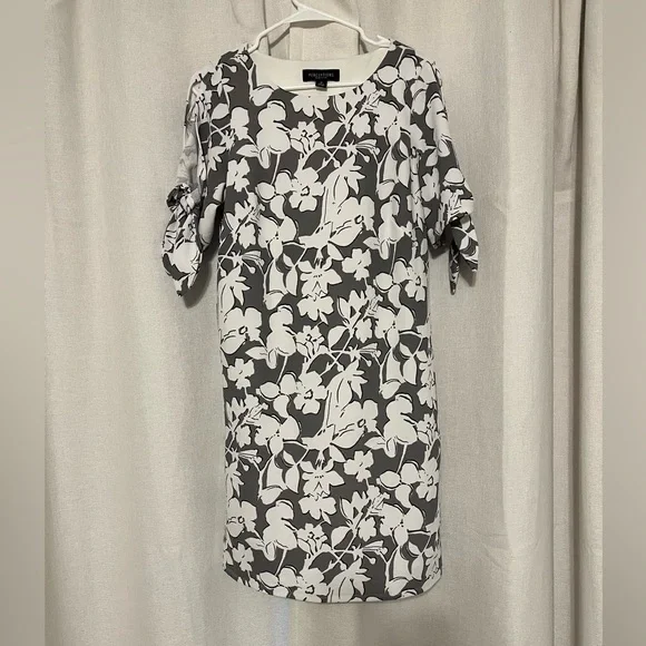 perceptions short sleeve dress Perceptions Women's Short Sleeve Paisley Midi Dress, Small